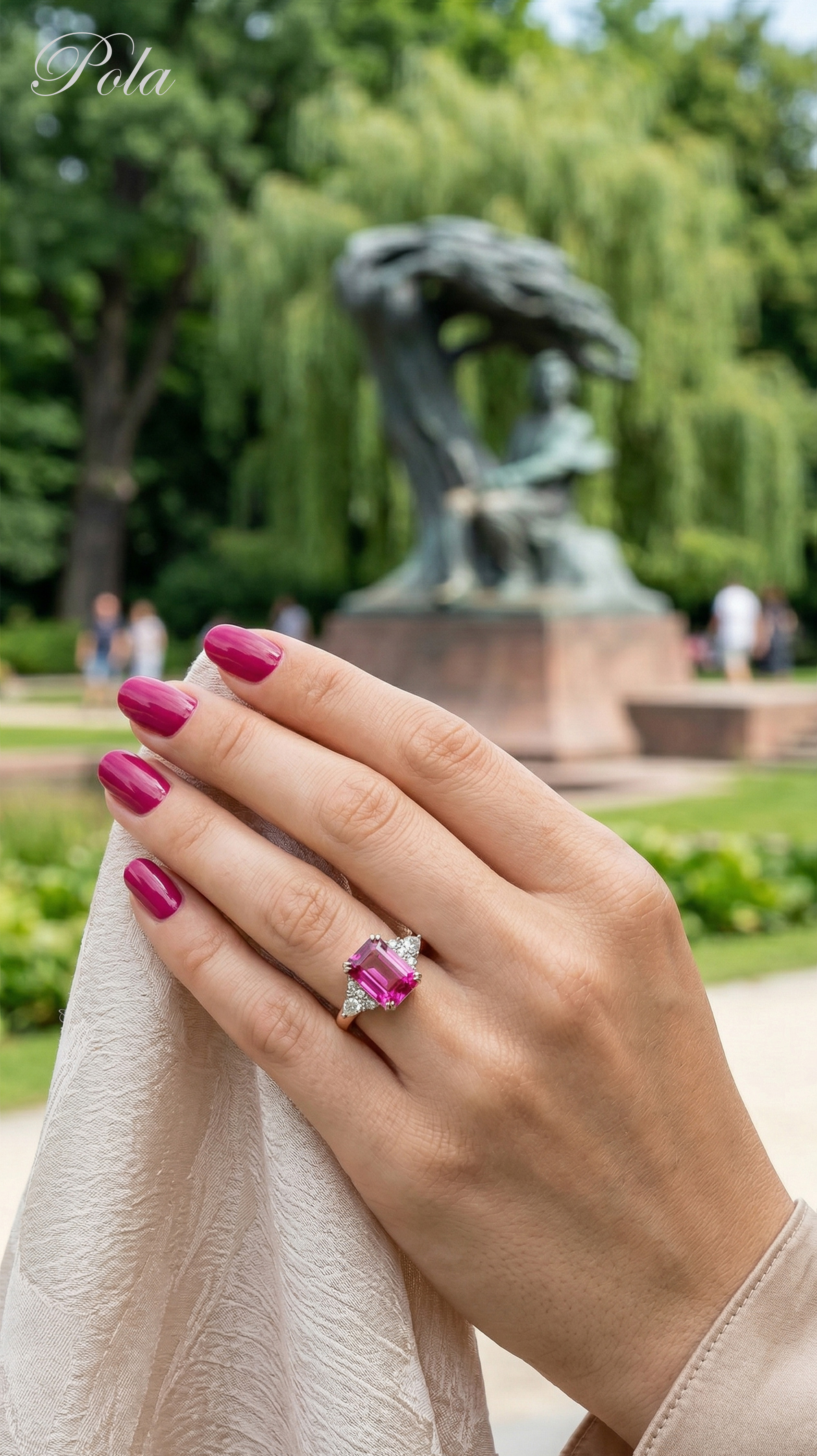 Ręczne tworzenie luksusowej złotej i srebrnej biżuterii marki Biżuteria Pola